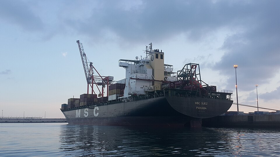 Фотография судна MSC SUEZ