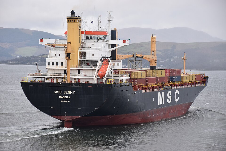 Фотография судна MSC JENNY II