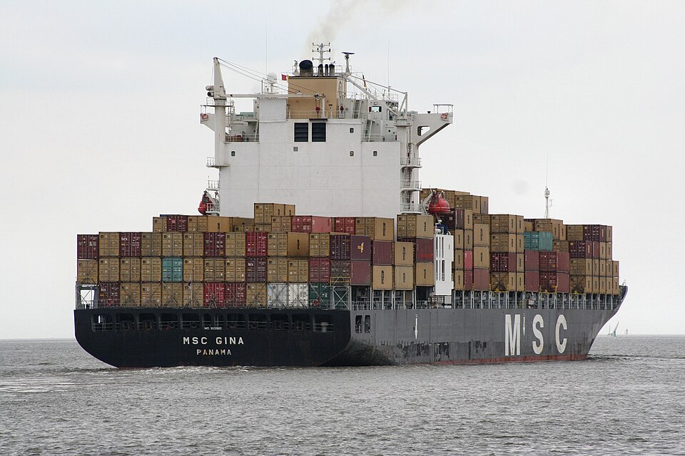 Фотография судна MSC GINA