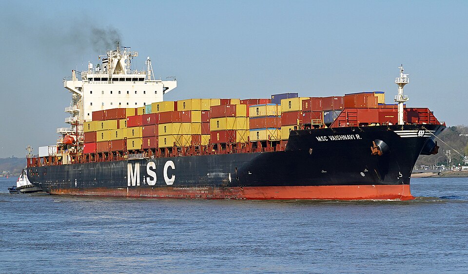 Фотография судна MSC VAISHNAVI R.