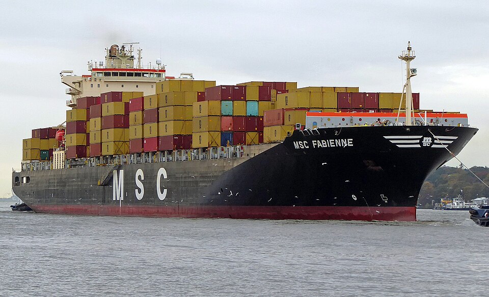 Фотография судна MSC FABIENNE