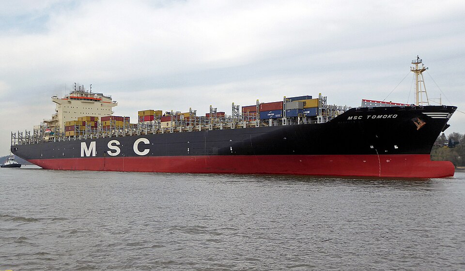 Фотография судна MSC TOMOKO