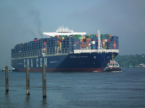 Фотография судна CMA CGM ALEXANDER VON HUMBOLDT