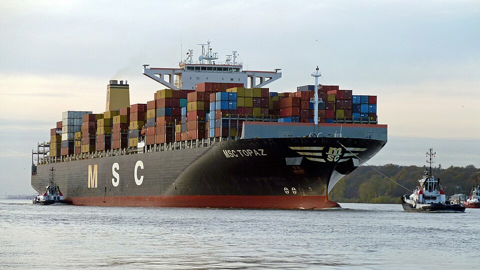 Фотография судна MSC TOPAZ