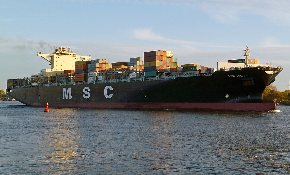 Фотография судна MSC ARICA