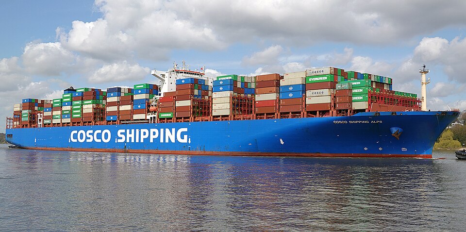 Фотография судна COSCO SHIPPING ALPS
