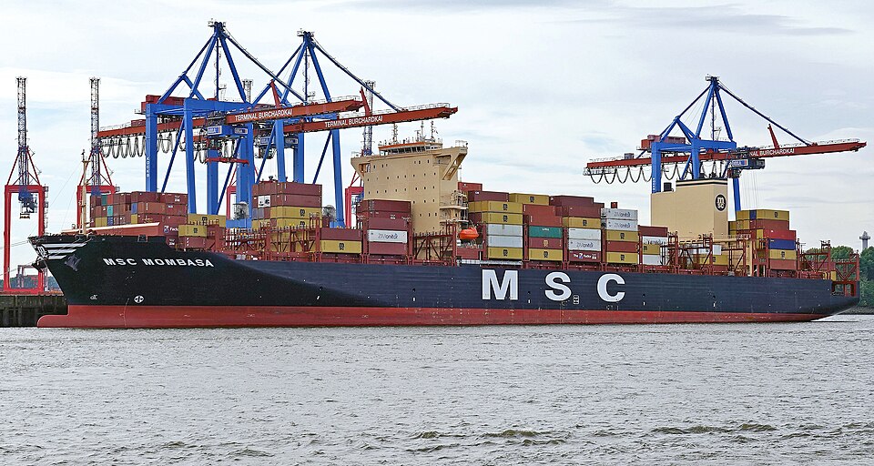 Фотография судна MSC MOMBASA